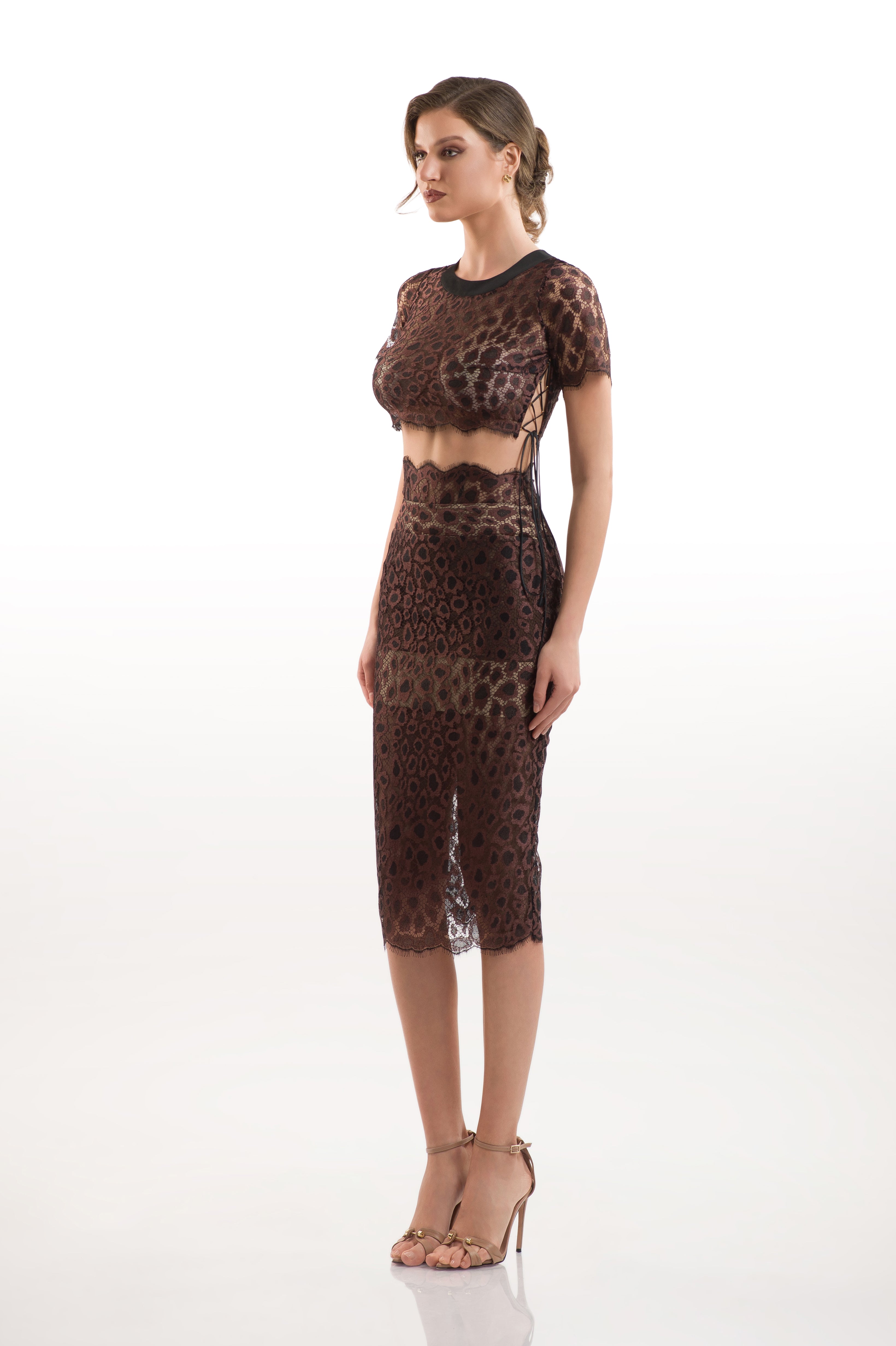 NOIR CHOCOLAT SKIRT
