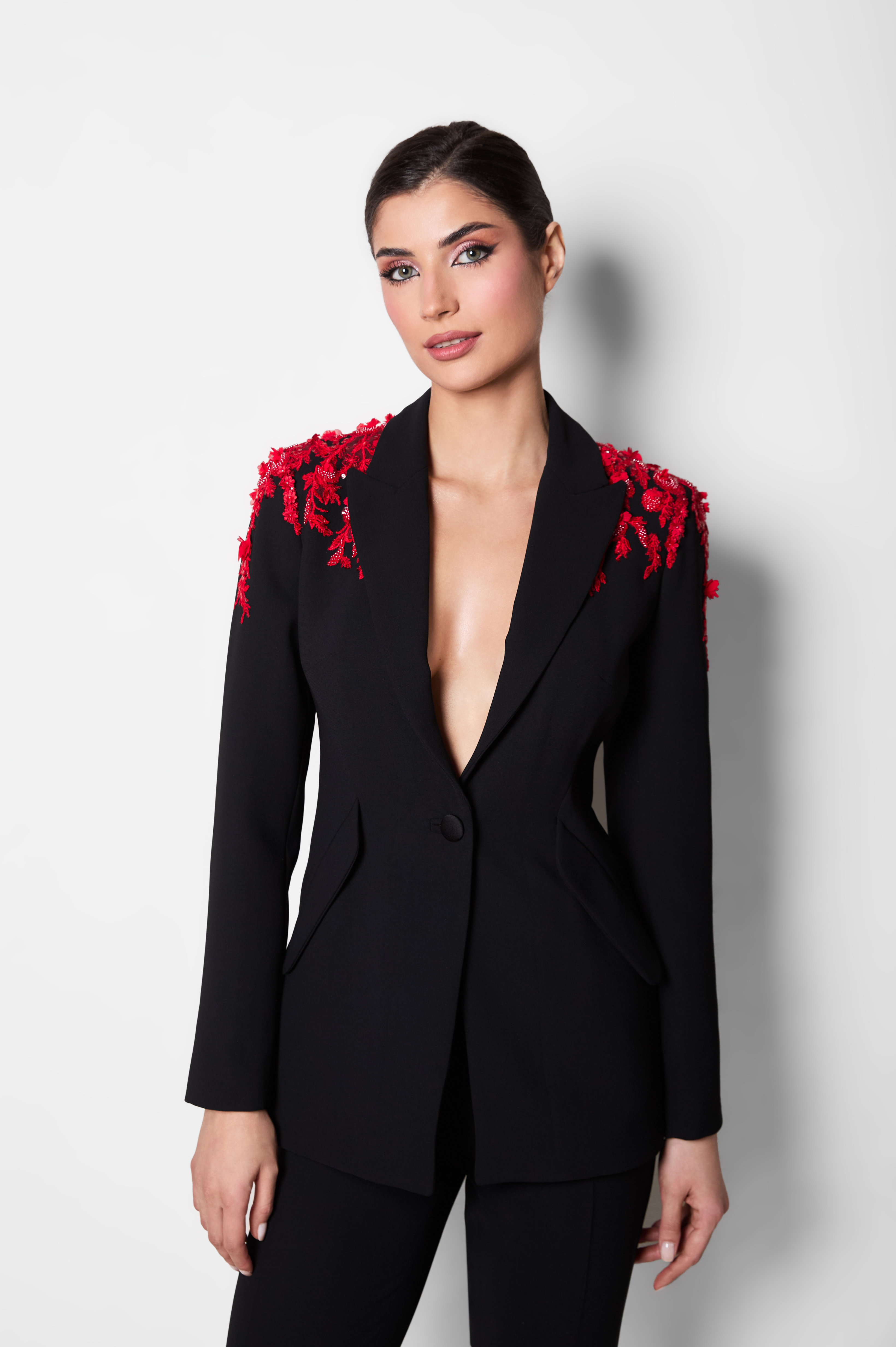 RED PIANO BLAZER