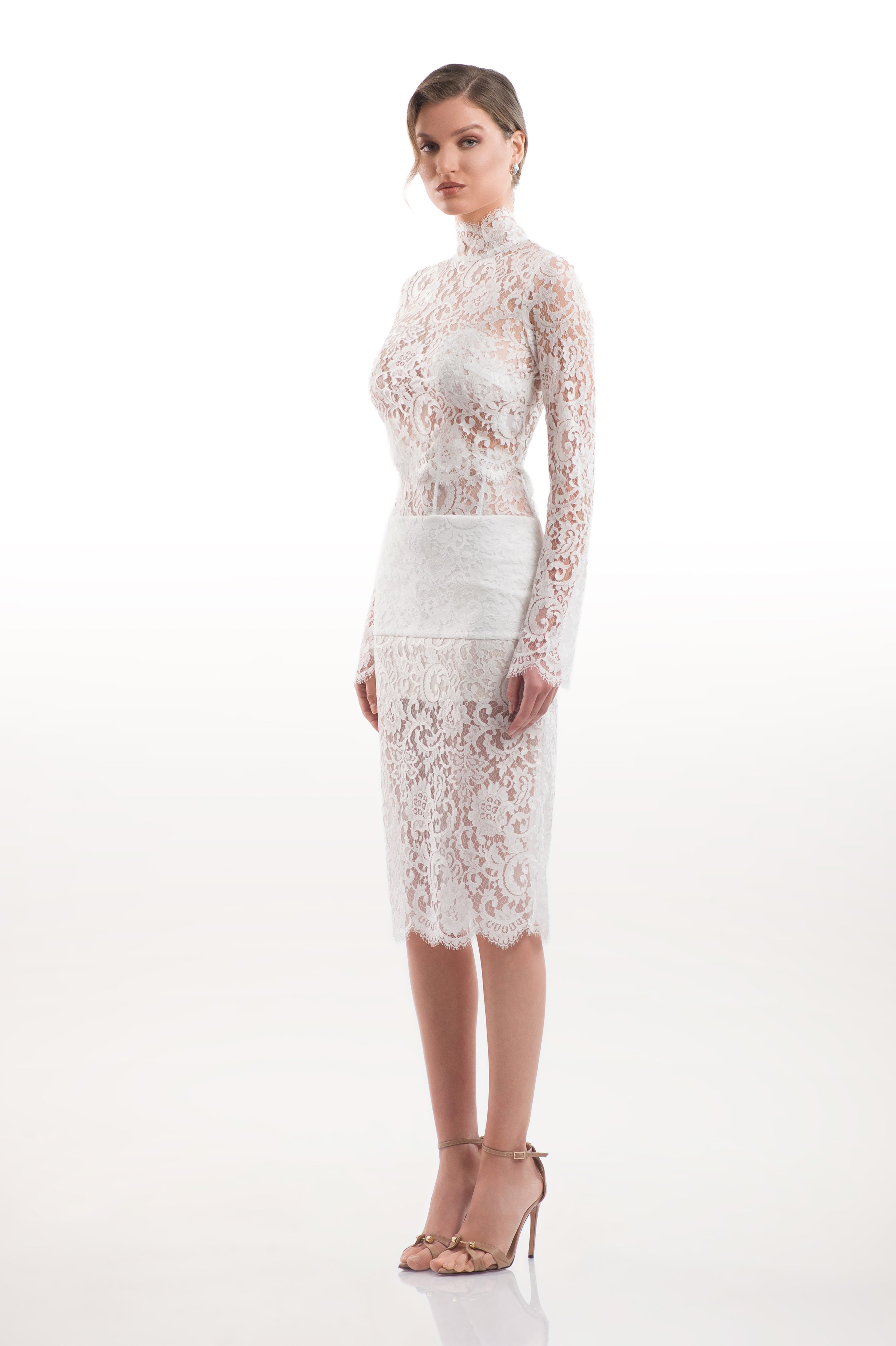 IMROSKA LACE BLOUSE