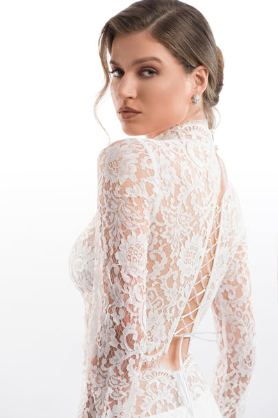 IMROSKA LACE BLOUSE