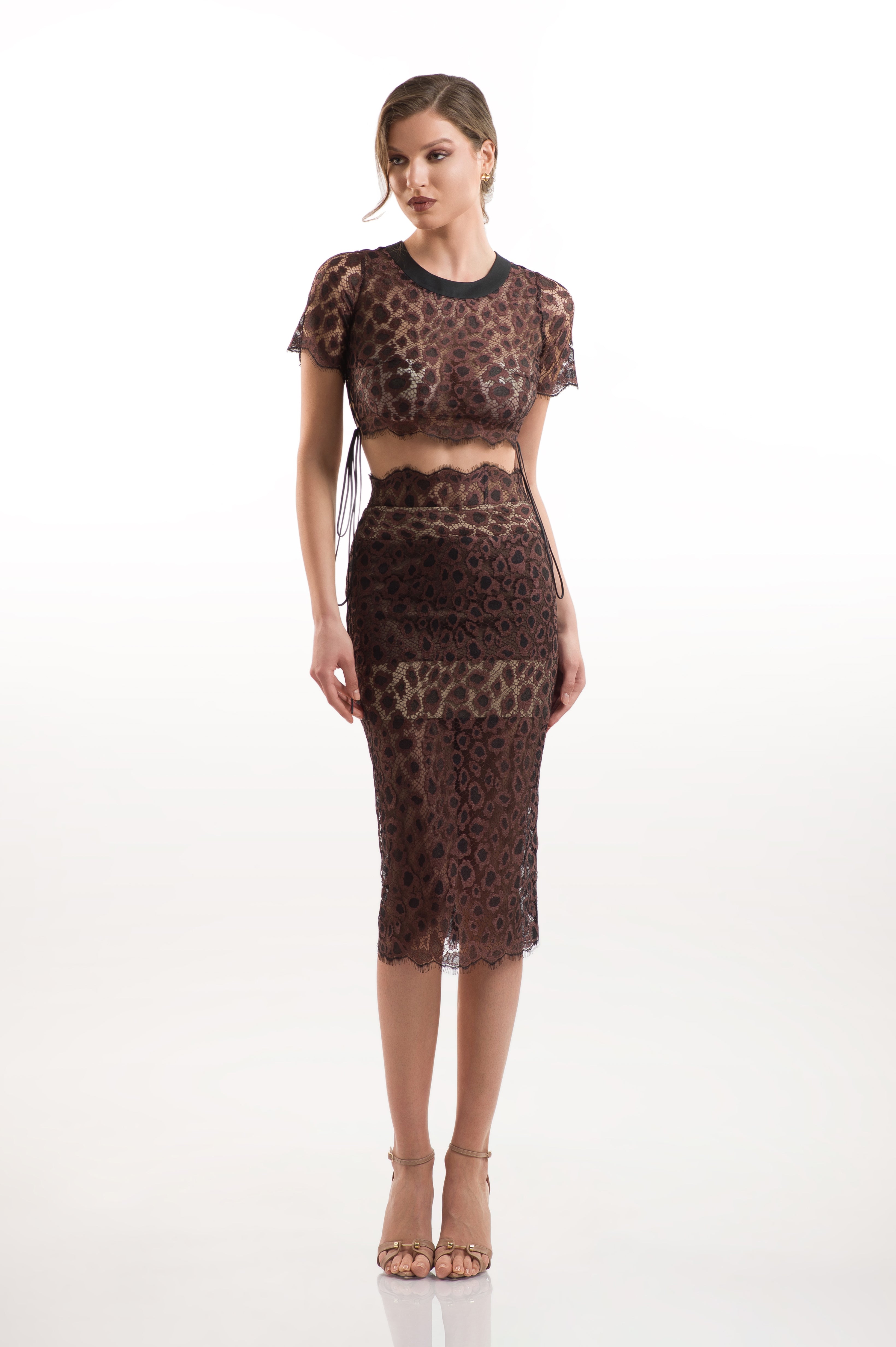 NOIR CHOCOLAT SKIRT