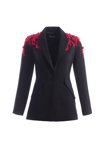 RED PIANO BLAZER