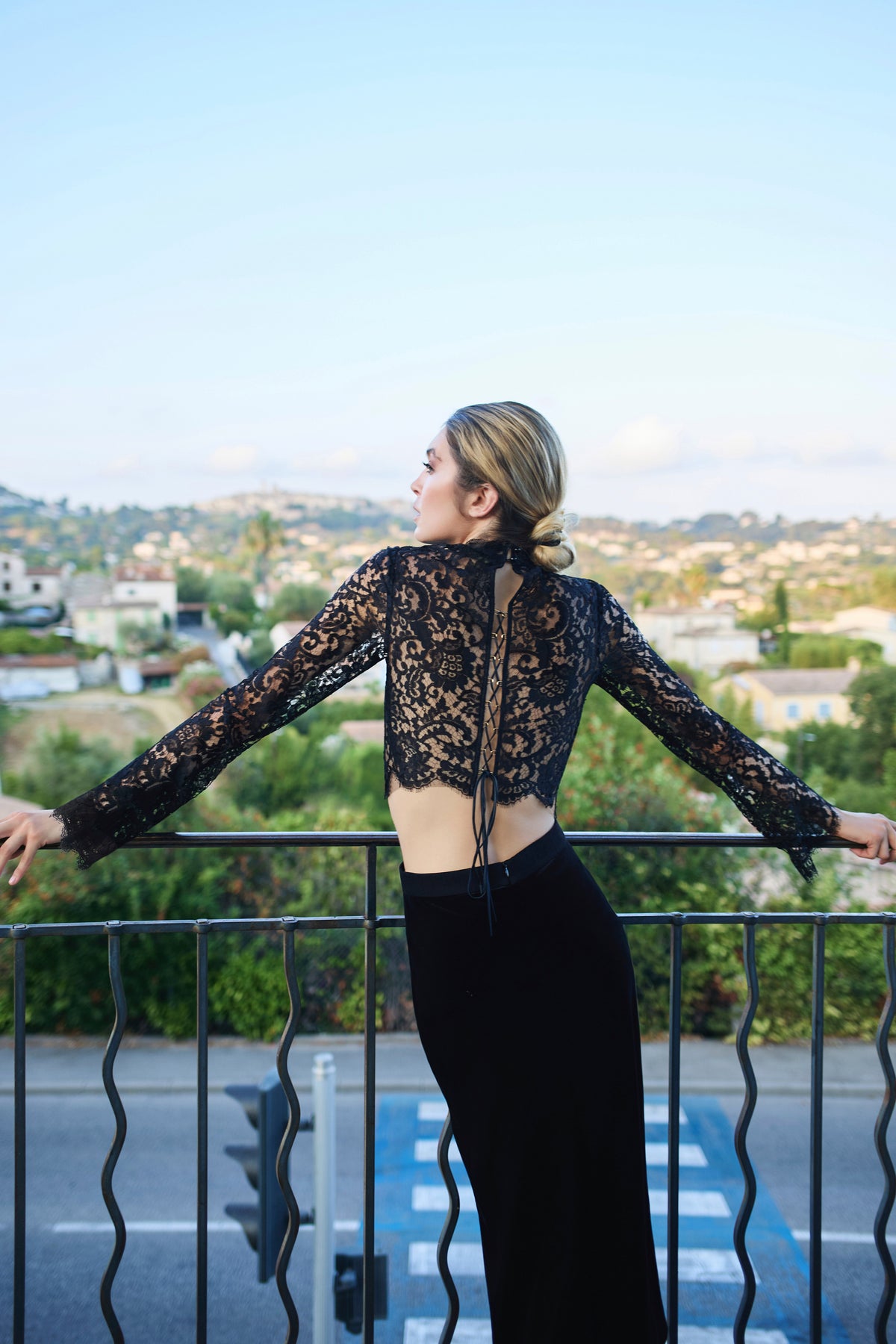IMROSKA LACE BLOUSE